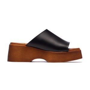 NEW L’Intervalle leather platform sandals